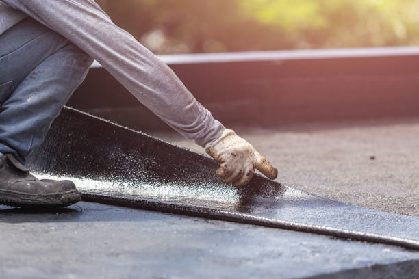 Professional Exterior Waterproofing technician working in Windsor, PA